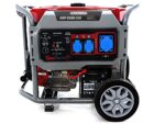 GeoTech Pro GGP 6500 ESA – Benzin-Stromerzeuger mit Rädern und AVR-Regelung und Elektrostarter 5.4 kW – Dauerleistung 5 kW – 230V – Bild 4