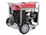 GeoTech Pro GGP 8000-3 ES – Benzin-Stromerzeuger mit Rädern mit AVR-Regelung 6.5 kW – Dauerleistung 6 kW – 400V