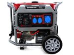 GeoTech Pro GGP 8000 ESA – Benzin-Stromerzeuger mit Rädern und AVR-Regelung und Elektrostarter 6.5 kW – Dauerleistung 6 kW – 230V – Bild 4