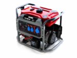 GeoTech Pro GGP 8000 ESA – Benzin-Stromerzeuger mit Rädern und AVR-Regelung und Elektrostarter 6.5 kW – Dauerleistung 6 kW – 230V