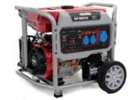 GeoTech Pro GGP 9500 ESA – Benzin-Stromerzeuger mit Rädern und AVR-Regelung und Elektrostarter 7.9 kW – Dauerleistung 7.5 kW – 230V