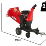 GeoTech-Pro PCS 160LE PRO – Profi Häcksler – Motor Loncin G420FD
