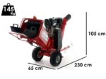 GeoTech PRO PCS 90 BS – Profi Häcksler mit Verbrennugnsmotor – Briggs&Stratton