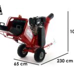 GeoTech PRO PCS 90 BS – Profi Häcksler mit Verbrennugnsmotor – Briggs&Stratton
