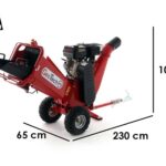 GeoTech PRO PCS 90 L – Profi Häcksler mit Verbrennungsmotor – Loncin G270F