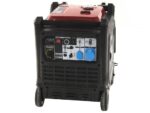 Geotech-Pro PTGA 9000 – Leiser Benzin-Stromerzeuger mit Rädern 7.5 kW – Dauerleistung 7 kW – 230V – Bild 3