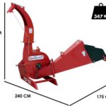 GeoTech Pro TCP 150 – Häcksler für Traktoren – Schnittdurchmesser 150 mm