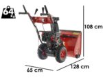 GeoTech ST 662 WL EVO – Benzin-Schneefräse – Loncin H200