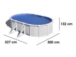 Gre Atlantis Oval 500x300x132cm – Stahlwandbecken