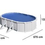 Gre Atlantis Oval 610x375x132cm – Stahlwandbecken