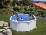 Gre Atlantis rund Ø350 x 132cm – Runder Stahlwandpool – Bild 3