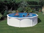 Gre Fidji rund Ø460 x 120 cm – Runder Stahlwandpool – Bild 3