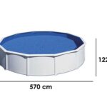 Gre Fidji Rund Ø550 x 120 cm – Runder Stahlwandpool