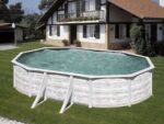 Gre Finlandia Oval 500x300x120cm – Stahlwandbecken – Bild 2