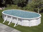 Gre Finlandia Oval 730x375x120cm – Stahlwandbecken – Bild 2
