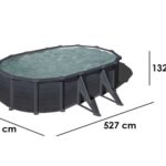 Gre Granada Ovalbecken 500x300x132cm – Stahlwandpool
