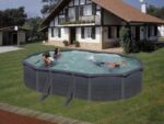 Gre Granada Ovale 610x375x132cm – Stahlwandpool – Bild 3