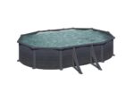 Gre Granada Ovale 610x375x132cm – Stahlwandpool – Bild 2