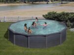 Gre Granada Roundbecken Ø550 x 132 cm – Stahlwandpool – Bild 3