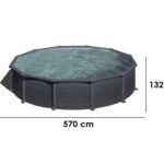 Gre Granada Roundbecken Ø550 x 132 cm – Stahlwandpool