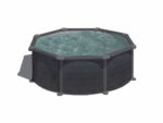 Gre Granada Rundbecken Ø350 x 132 cm – Stahlwandpool – Bild 2