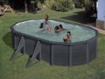 Gre Kea Oval 500x300x120cm – Aufstellpool aus Stahl – Bild 3
