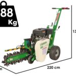 GreenBay DIG LE-600 – Grabenfräse – Loncin-Motor G420F