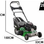GreenBay GB-LM 51 H MY25 – Benzin-Rasenmäher mit Radantrieb – 4-in-1 – Honda GCVx170 Motor – Schnittbreite 51 cm