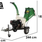 GreenBay GB-WDC 120 BSE – Profi Häcksler mit Benzinmotor B&S XR 13.5
