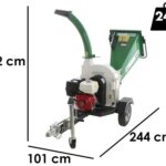 GreenBay GB-WDC 120 H – Profi-Häcksler mit Verbrennungsmotor – Honda GX390 Motor 13 PS