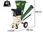 GreenBay GB-WDC 75 L – Häcksler mit Benzinmotor Loncin