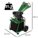 GreenBay GB-WRC 55 RB- Häcksler mit Verbrennungsmotor – Benzinmotor RATO R210-A da 7 PS