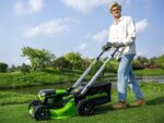 Greenworks GD60LM46SPK4 – Akku-Rasenmäher selbstangetrieben – 60V/4Ah – Taglio 46 cm