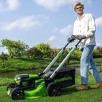 Greenworks GD60LM46SPK4 – Akku-Rasenmäher selbstangetrieben – 60V/4Ah – Taglio 46 cm