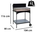 Grill Famur BK 8 ECO Holz/Kohlegrill