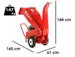 GTM GTS 900 G – Benzin-Häcksler – Loncin G300F Motor