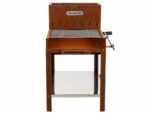 Holz- und Kohlegrill Super Flipper aus Cortenstahl – Bild 2