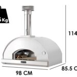 Holzbackofen Fontana Mangiafuoco – EDELSTAHL