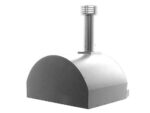 Holzbackofen Fontana Mangiafuoco – EDELSTAHL – Bild 2