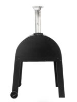 Holzbackofen für draußen AgriEuro Mini Cibus 60×40 – Backfähigkeit: 1 Pizza – Bild 4