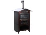 Holzbackofen für draußen Sedicinoni 80C Rossofuoco Country – Bild 3