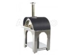 Holzpizzaofen für den Außenbereich Cibus INOX – 4 Pizzen