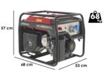 Honda EG 3600 CL – Benzin-Stromerzeuger und AVR-Regelung 3.6 kW – Dauerleistung 3.2 kW – 230V