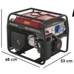 Honda EG 4500 CL – Benzin-Stromerzeuger mit AVR-Regelung 4.5 kW – Dauerleistung 4 kW – 230V