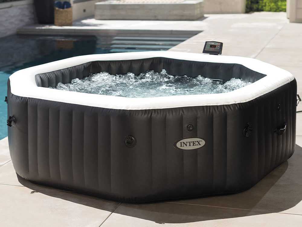 Intex Oktagon Jet & Bubble Deluxe 28458EX – Ø201×71 cm – Whirlpool Spa – Bild 4