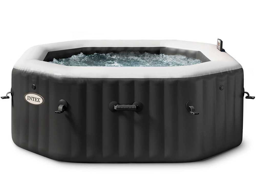 Intex Oktagon Jet & Bubble Deluxe 28458EX – Ø201×71 cm – Whirlpool Spa – Bild 3