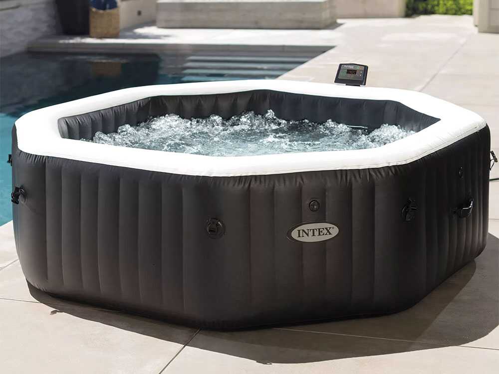Intex Oktagon Spa Jet & Bubble Deluxe 28462EX – Ø218×71 cm – Whirlpool Spa – Bild 4