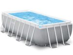 Intex Prisma Frame 26790NP – 400x200x122 cm – Aufstellpool + Filterpumpe und Poolleiter – Bild 3