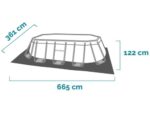 Intex Prisma Frame 26798NP – 610x305x122 cm – Ovaler Pool – Bild 2
