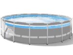 Intex Prisma Frame Clearview 26722NP – Ø427×107 cm – Runder Pool – Bild 3